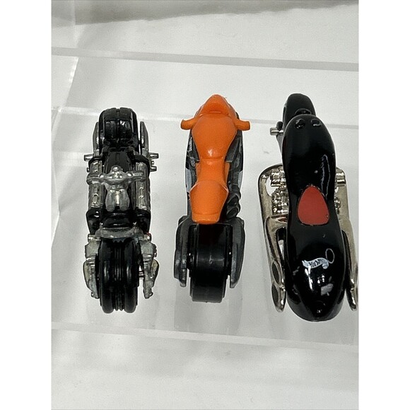 Hot Wheels Motorcycle Scooter Lot 7 Dodge Tomahawk Street Stealth Police - Picture 9 of 13